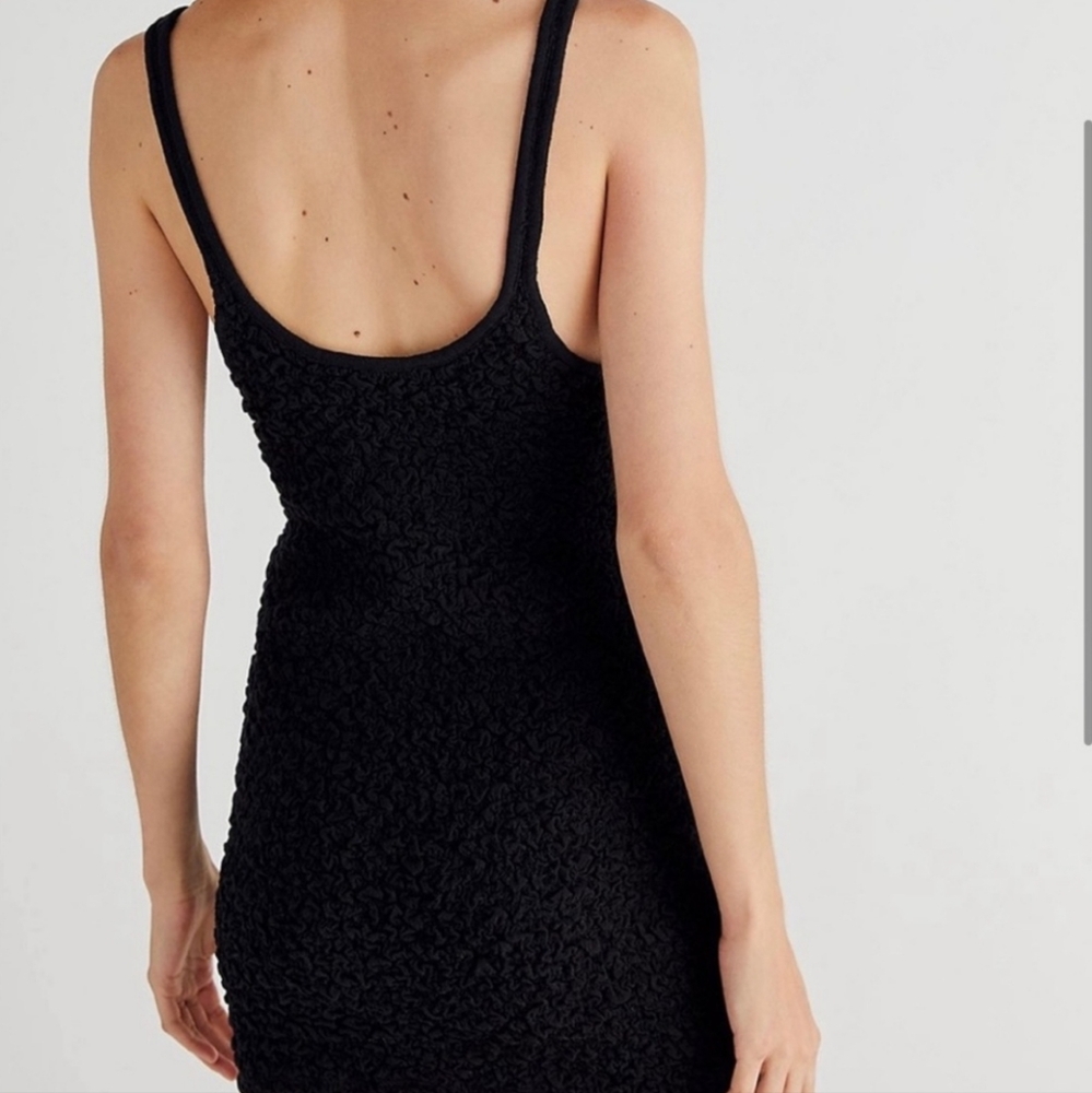 Free People Tito Tank Mini Dress in Black small - Picture 3 of 10